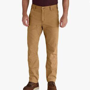 Carhartt Men's Relaxed Straight Rigby Double-front Dungaree - hickory